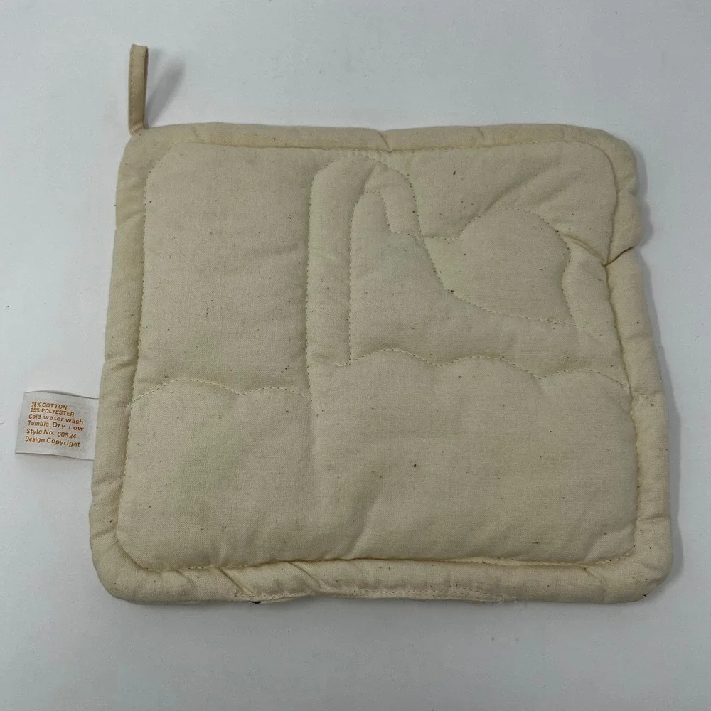 Vintage 1981 Taylor & NG San Francisco Hen‎ Fruit Basket Potholder Cottagecore